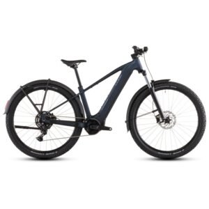 CUBE Bicicleta Eléctrica de Montaña - REACTION HYBRID Performance 600 FE - 2026 - 27.5“ – indigoblue / reflex