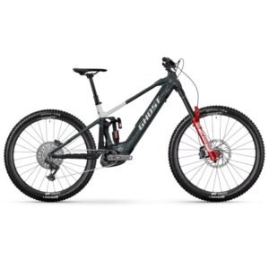 Ghost E-RIOT CF FULL PARTY - GX AXS - Mullet Carbon E-MTB - 2026 - ud carbon-mist blue / pure elegance glossy