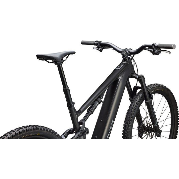 Specialized Bicicleta Eléctrica de Montaña - TURBO LEVO 4 ALLOY - 2026 - gloss metallic obsidian / silver dust - Imagen 2