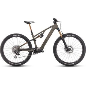 CUBE Bicicleta Eléctrica de Montaña - STEREO HYBRID ONE44 Pro 800 - 2026 - 29“ – dustyolive / gold