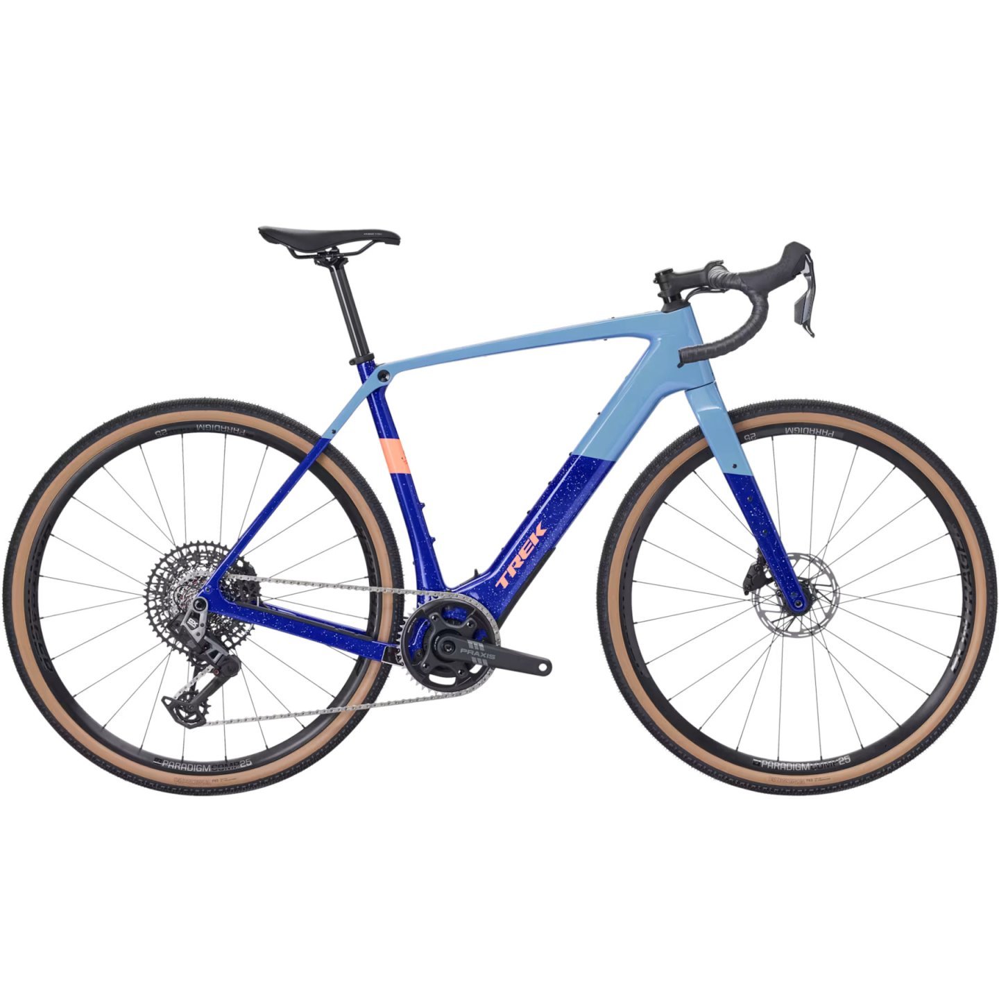 Trek Bicicleta Eléctrica Gravel Carbono - CHECKPOINT+ SL 6 AXS - 2026 - Fjord Blue / Cobalt Blue