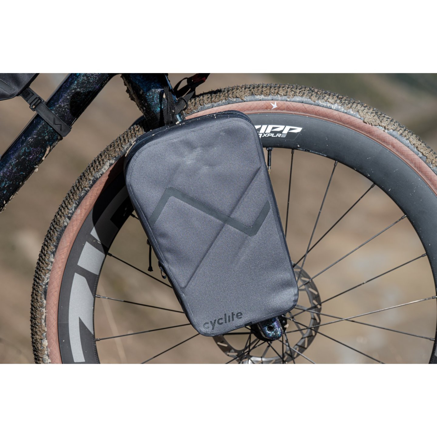 Cyclite Bolsa Horquilla Set - Fork Bag / 01 - 2 x 3,1L - Negro - Imagen 3