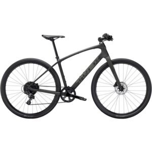Trek Bicicleta Urbana Fitness Carbono - FX SPORT SL 5 - 2026 - Matte Black Olive / Deep Smoke