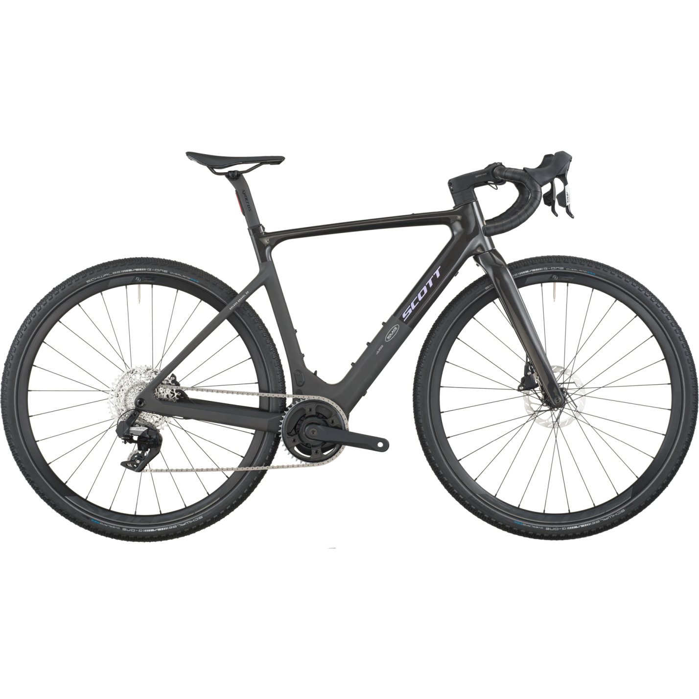 SCOTT Bicicleta Eléctrica Gravel Carbono - SOLACE GRAVEL 30 - 2026 - carbon black
