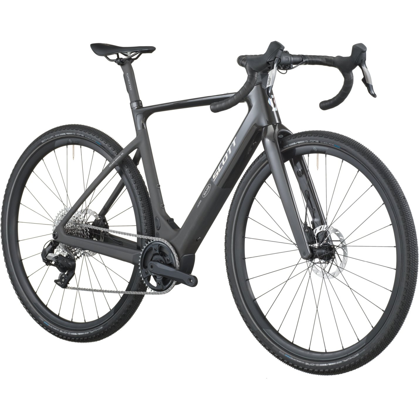 SCOTT Bicicleta Eléctrica Gravel Carbono - SOLACE GRAVEL 30 - 2026 - carbon black - Imagen 3