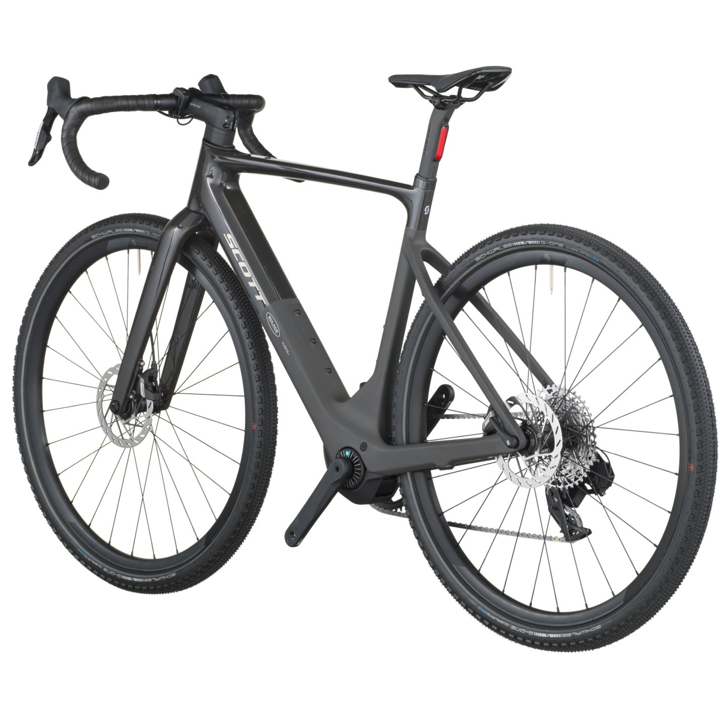 SCOTT Bicicleta Eléctrica Gravel Carbono - SOLACE GRAVEL 30 - 2026 - carbon black - Imagen 4
