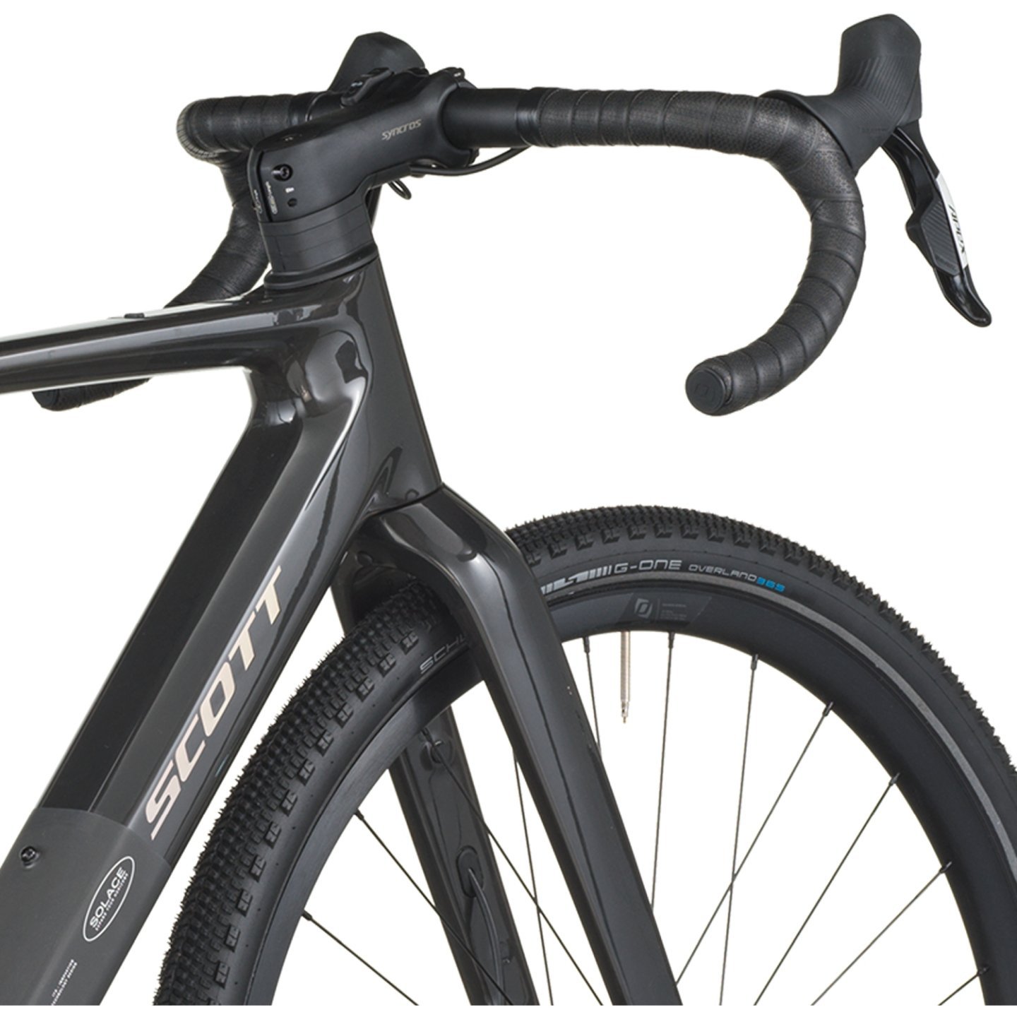 SCOTT Bicicleta Eléctrica Gravel Carbono - SOLACE GRAVEL 30 - 2026 - carbon black - Imagen 6
