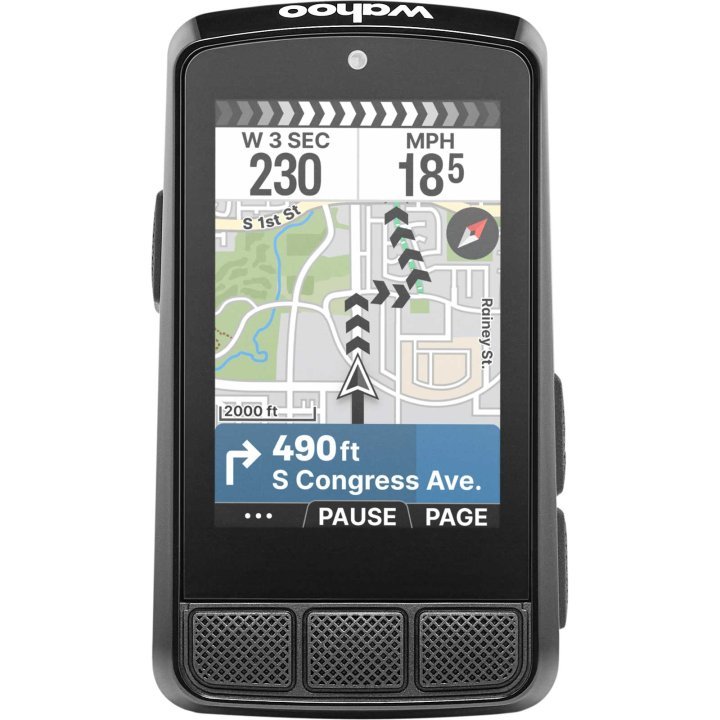 Wahoo Ciclocomputador GPS - ELEMNT BOLT 3 - negro